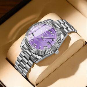 Day Date 40mm Presidential With Purple Dial